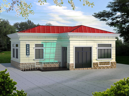 雅星镇现代都市型移动厕所